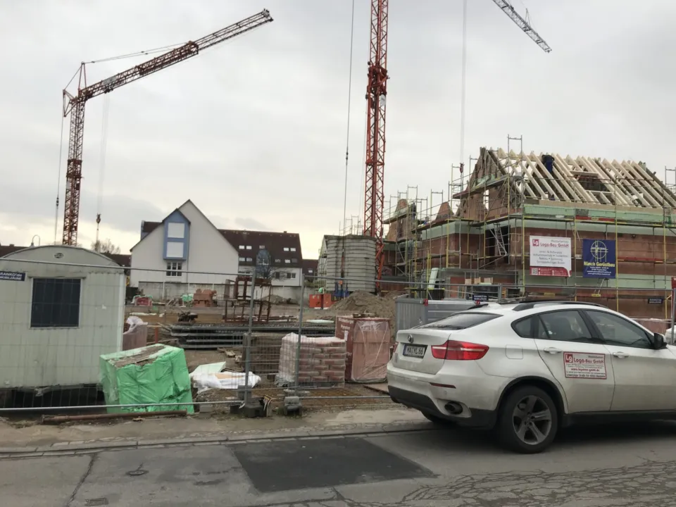 Wohnanlage in Ludwigshafen-Maudach – vorher