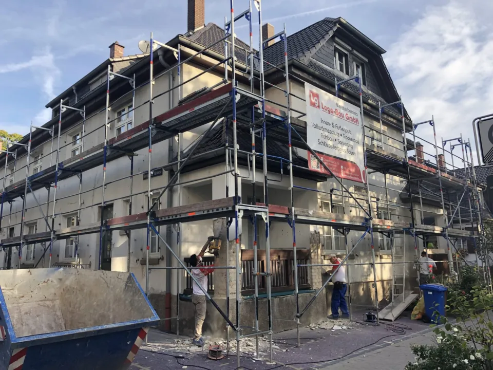Sanierung Villa in Ludwigshafen – vorher