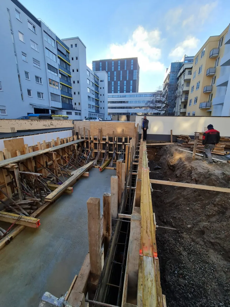 Doppelgarage L13 in Mannheim-Innenstadt – vorher